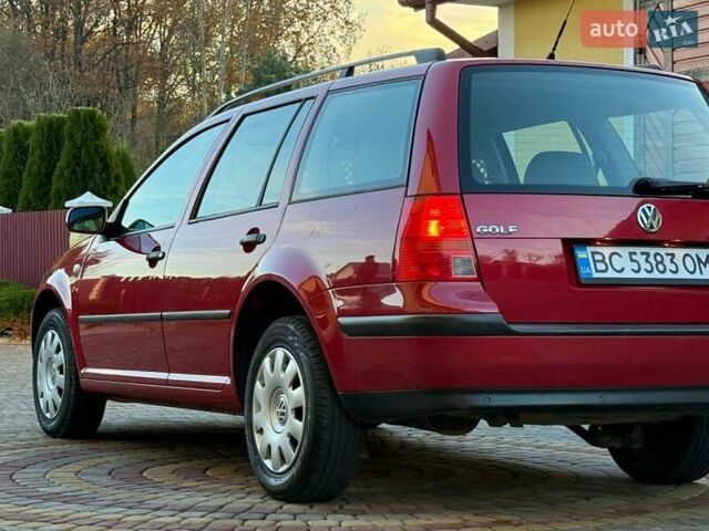 Червоний Фольксваген Гольф, об'ємом двигуна 1.6 л та пробігом 187 тис. км за 4450 $, фото 20 на Automoto.ua