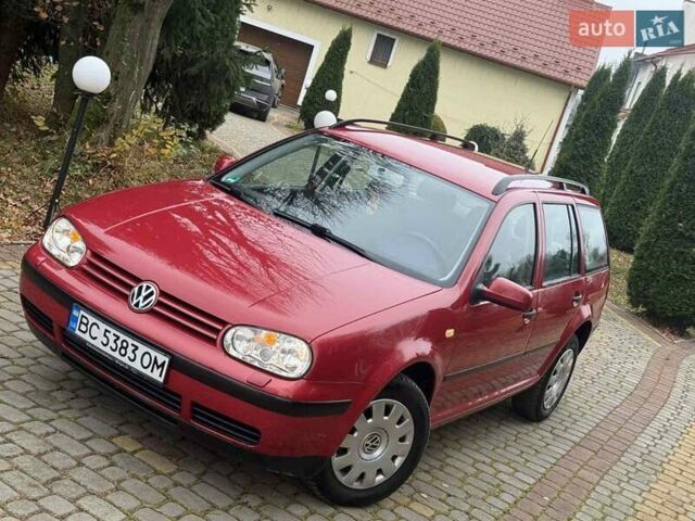 Красный Фольксваген Гольф, объемом двигателя 1.6 л и пробегом 187 тыс. км за 4250 $, фото 6 на Automoto.ua