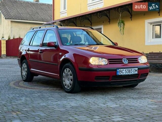 Червоний Фольксваген Гольф, об'ємом двигуна 1.6 л та пробігом 187 тис. км за 4450 $, фото 5 на Automoto.ua