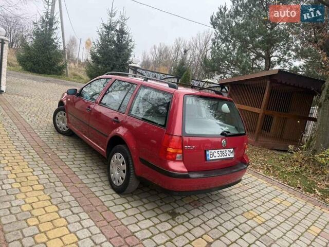 Красный Фольксваген Гольф, объемом двигателя 1.6 л и пробегом 186 тыс. км за 4350 $, фото 29 на Automoto.ua