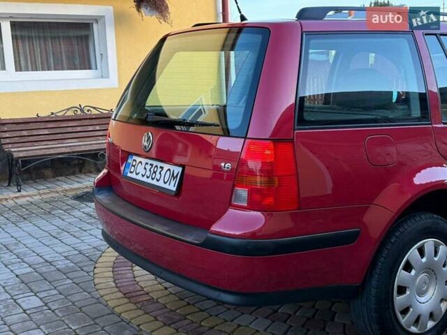 Червоний Фольксваген Гольф, об'ємом двигуна 1.6 л та пробігом 187 тис. км за 4450 $, фото 28 на Automoto.ua