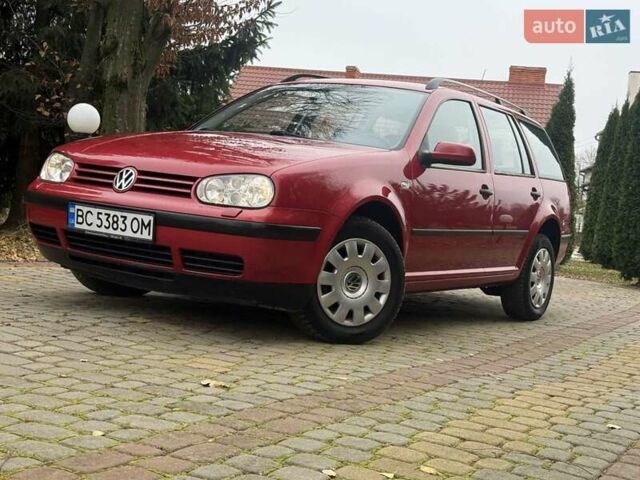 Красный Фольксваген Гольф, объемом двигателя 1.6 л и пробегом 187 тыс. км за 4250 $, фото 3 на Automoto.ua