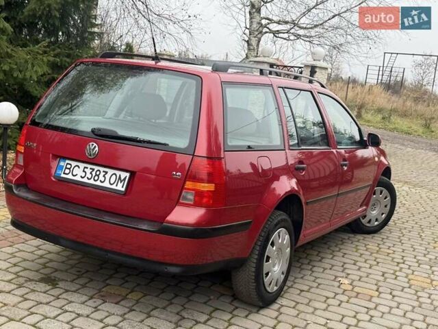 Красный Фольксваген Гольф, объемом двигателя 1.6 л и пробегом 186 тыс. км за 4350 $, фото 12 на Automoto.ua