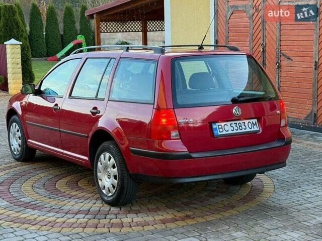 Червоний Фольксваген Гольф, об'ємом двигуна 1.6 л та пробігом 187 тис. км за 4450 $, фото 24 на Automoto.ua