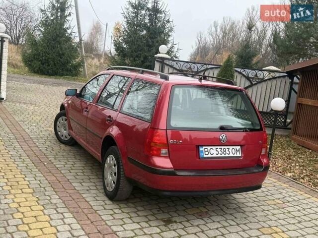 Красный Фольксваген Гольф, объемом двигателя 1.6 л и пробегом 186 тыс. км за 4350 $, фото 32 на Automoto.ua