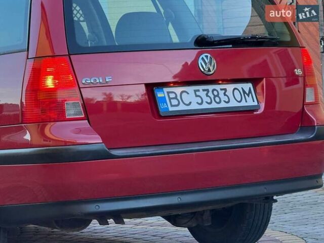 Червоний Фольксваген Гольф, об'ємом двигуна 1.6 л та пробігом 187 тис. км за 4450 $, фото 17 на Automoto.ua