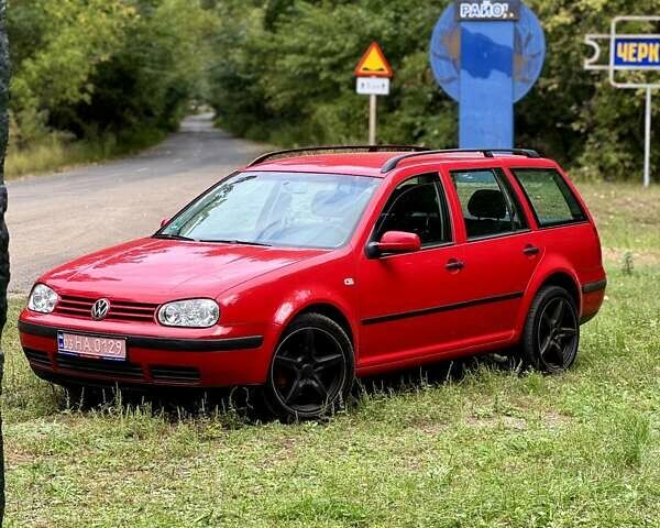 Красный Фольксваген Гольф, объемом двигателя 1.6 л и пробегом 187 тыс. км за 5300 $, фото 7 на Automoto.ua