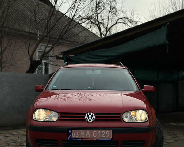 Красный Фольксваген Гольф, объемом двигателя 1.6 л и пробегом 187 тыс. км за 4450 $, фото 20 на Automoto.ua