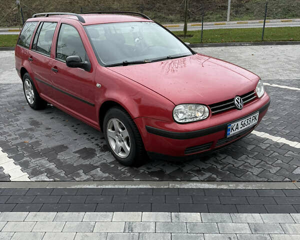 Червоний Фольксваген Гольф, об'ємом двигуна 1.6 л та пробігом 201 тис. км за 5500 $, фото 1 на Automoto.ua