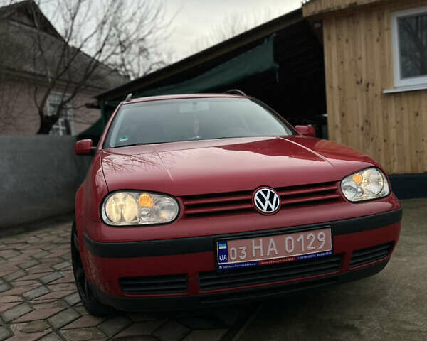 Красный Фольксваген Гольф, объемом двигателя 1.6 л и пробегом 187 тыс. км за 4450 $, фото 19 на Automoto.ua