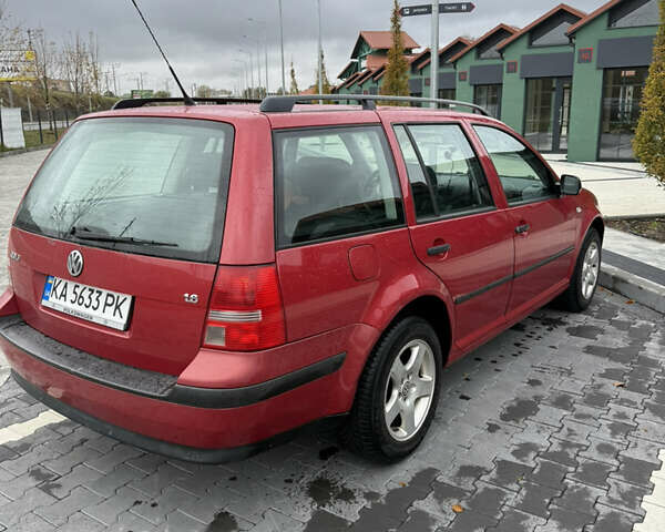 Червоний Фольксваген Гольф, об'ємом двигуна 1.6 л та пробігом 201 тис. км за 5500 $, фото 4 на Automoto.ua
