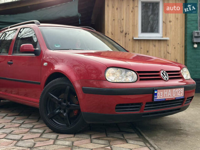 Красный Фольксваген Гольф, объемом двигателя 1.6 л и пробегом 187 тыс. км за 4450 $, фото 39 на Automoto.ua
