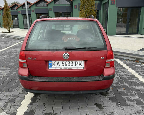 Червоний Фольксваген Гольф, об'ємом двигуна 1.6 л та пробігом 201 тис. км за 5500 $, фото 5 на Automoto.ua