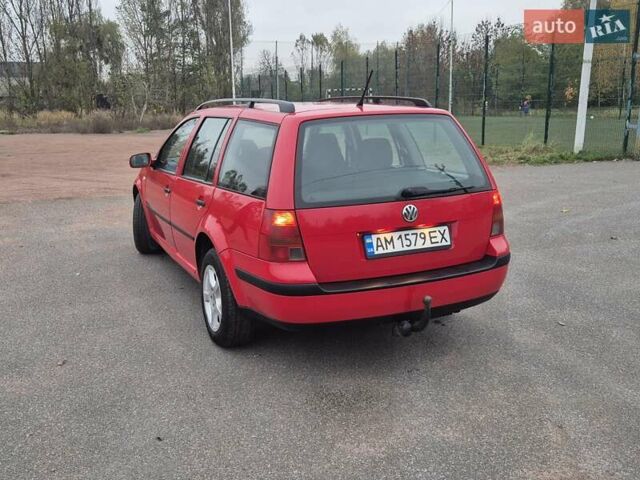 Красный Фольксваген Гольф, объемом двигателя 1.9 л и пробегом 440 тыс. км за 3999 $, фото 8 на Automoto.ua