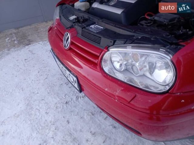 Красный Фольксваген Гольф, объемом двигателя 1.6 л и пробегом 219 тыс. км за 4650 $, фото 32 на Automoto.ua