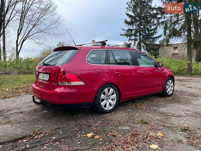 Красный Фольксваген Гольф, объемом двигателя 1.9 л и пробегом 305 тыс. км за 6600 $, фото 8 на Automoto.ua