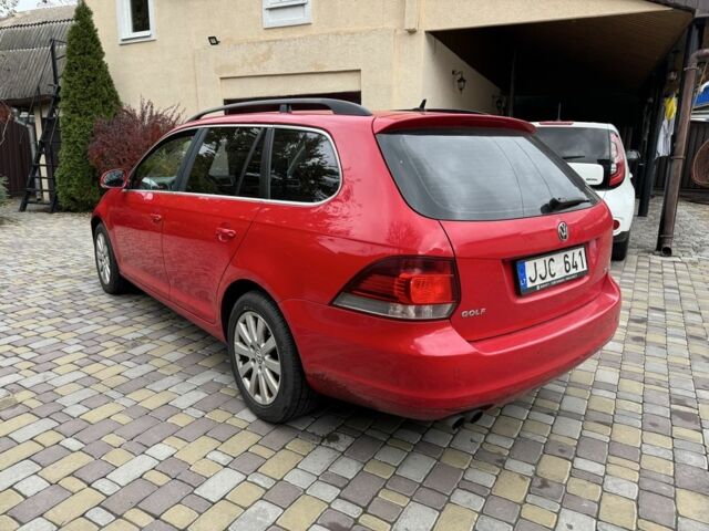 Красный Фольксваген Гольф, объемом двигателя 1.4 л и пробегом 169 тыс. км за 6500 $, фото 4 на Automoto.ua