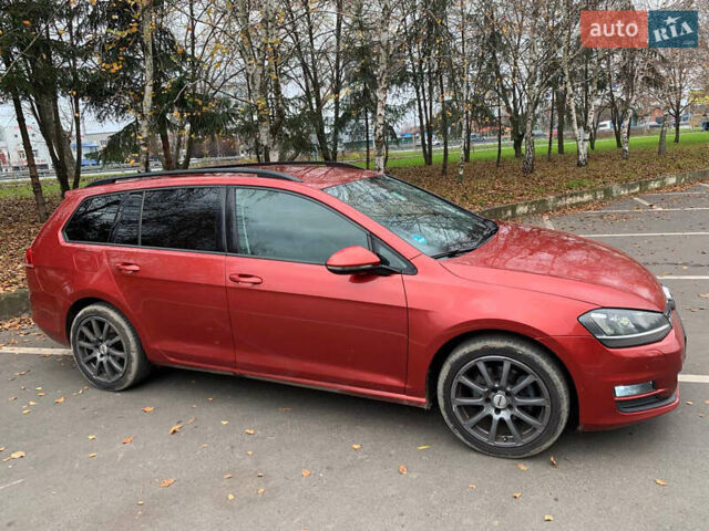 Красный Фольксваген Гольф, объемом двигателя 1.4 л и пробегом 230 тыс. км за 8200 $, фото 2 на Automoto.ua