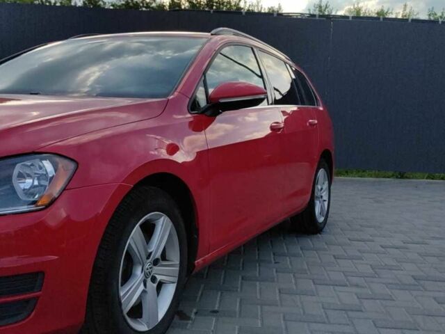 Фольксваген Гольф 2015 в Полтаве на Automoto.ua Красный Фольксваген Гольф, объемом двигателя 2 л и пробегом 133 тыс. км за 11250 $, фото 6 на Automoto.ua