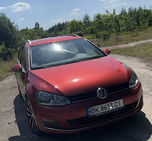 Красный Фольксваген Гольф, объемом двигателя 1.6 л и пробегом 293 тыс. км за 12100 $, фото 13 на Automoto.ua