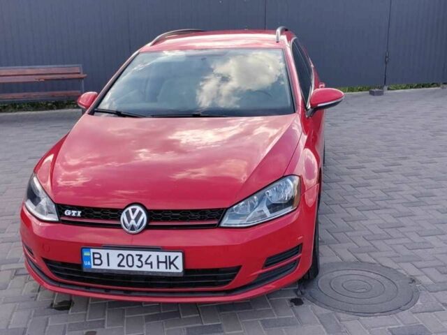 Фольксваген Гольф 2015 в Полтаве на Automoto.ua Красный Фольксваген Гольф, объемом двигателя 2 л и пробегом 133 тыс. км за 11250 $, фото 7 на Automoto.ua