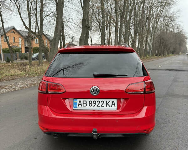 Красный Фольксваген Гольф, объемом двигателя 1.6 л и пробегом 233 тыс. км за 11500 $, фото 17 на Automoto.ua
