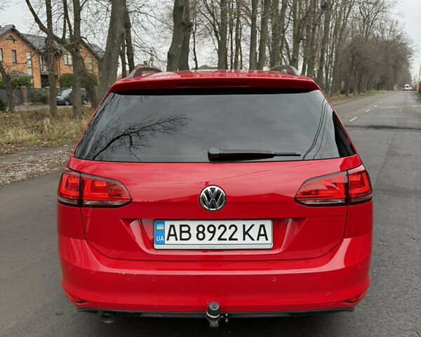 Красный Фольксваген Гольф, объемом двигателя 1.6 л и пробегом 233 тыс. км за 11500 $, фото 12 на Automoto.ua