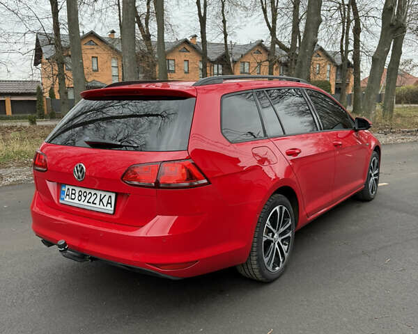 Красный Фольксваген Гольф, объемом двигателя 1.6 л и пробегом 233 тыс. км за 11500 $, фото 8 на Automoto.ua