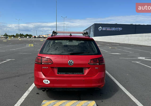 Красный Фольксваген Гольф, объемом двигателя 1.97 л и пробегом 177 тыс. км за 12400 $, фото 3 на Automoto.ua