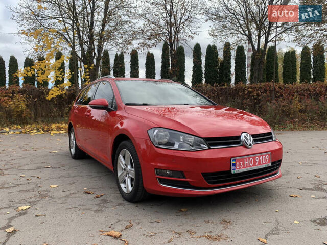 Червоний Фольксваген Гольф, об'ємом двигуна 1.4 л та пробігом 224 тис. км за 9500 $, фото 12 на Automoto.ua