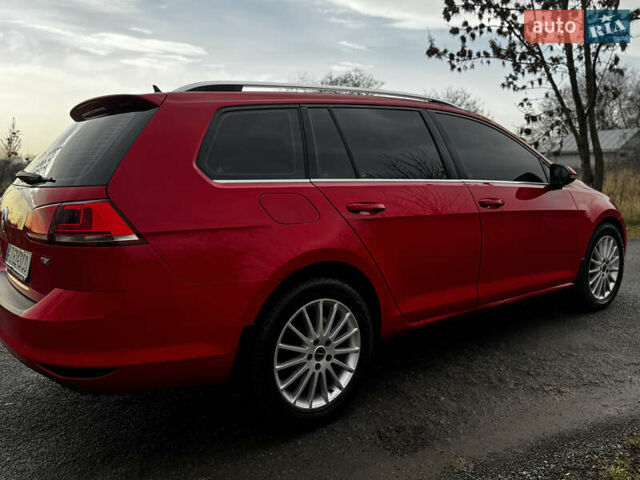 Красный Фольксваген Гольф, объемом двигателя 1.97 л и пробегом 201 тыс. км за 12400 $, фото 4 на Automoto.ua