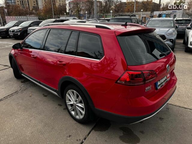 Красный Фольксваген Гольф, объемом двигателя 1.8 л и пробегом 133 тыс. км за 11980 $, фото 3 на Automoto.ua