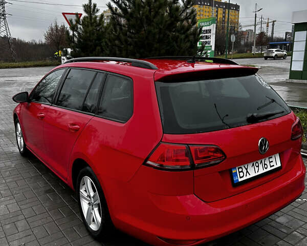 Красный Фольксваген Гольф, объемом двигателя 1.97 л и пробегом 268 тыс. км за 12700 $, фото 3 на Automoto.ua