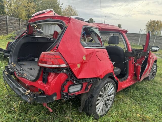 Красный Фольксваген Гольф, объемом двигателя 1.8 л и пробегом 90 тыс. км за 1700 $, фото 1 на Automoto.ua