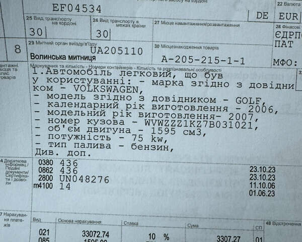 Фольксваген Гольф, об'ємом двигуна 1.6 л та пробігом 233 тис. км за 6100 $, фото 16 на Automoto.ua