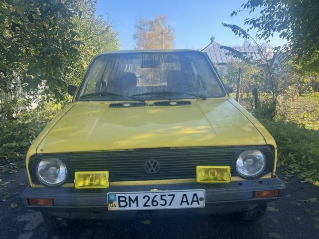 Фольксваген Гольф 1988 в Котельве на Automoto.ua Желтый Фольксваген Гольф, объемом двигателя 0 л и пробегом 180 тыс. км за 700 $, фото 1 на Automoto.ua