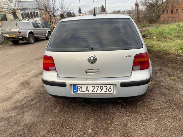 Сірий Фольксваген Гольф, об'ємом двигуна 1.9 л та пробігом 343 тис. км за 1500 $, фото 3 на Automoto.ua