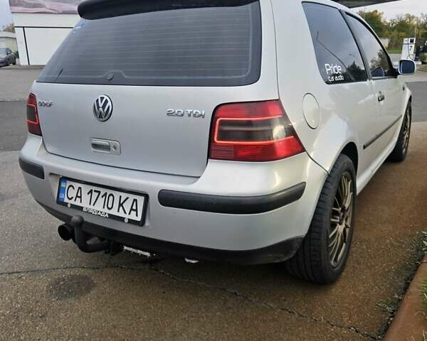 Сірий Фольксваген Гольф, об'ємом двигуна 1.9 л та пробігом 414 тис. км за 4500 $, фото 1 на Automoto.ua