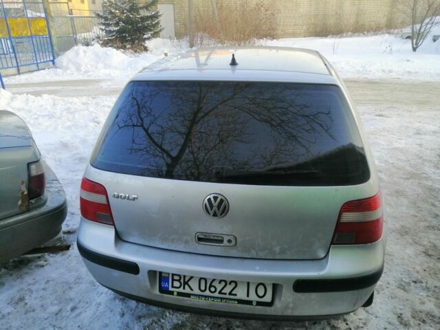 Серый Фольксваген Гольф, объемом двигателя 1.4 л и пробегом 215 тыс. км за 1550 $, фото 9 на Automoto.ua