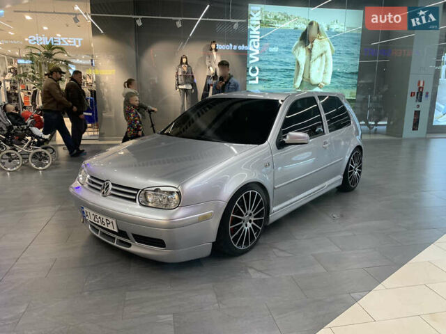 Серый Фольксваген Гольф, объемом двигателя 1.8 л и пробегом 208 тыс. км за 7900 $, фото 1 на Automoto.ua