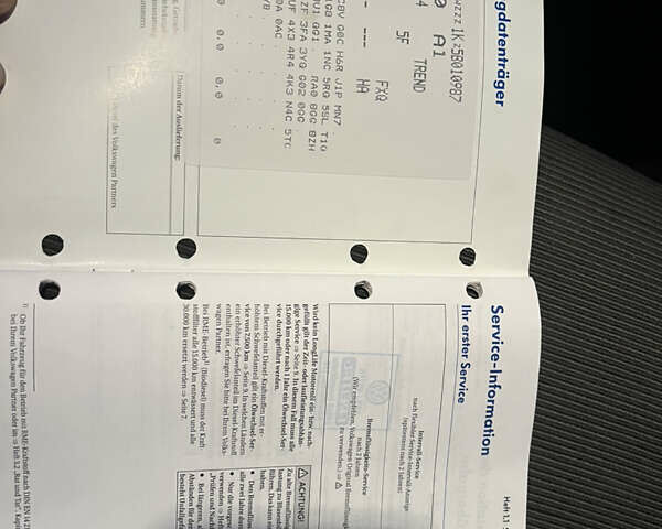 Серый Фольксваген Гольф, объемом двигателя 1.4 л и пробегом 195 тыс. км за 5400 $, фото 19 на Automoto.ua