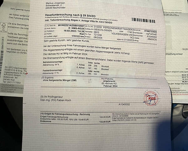 Серый Фольксваген Гольф, объемом двигателя 1.4 л и пробегом 195 тыс. км за 5400 $, фото 27 на Automoto.ua