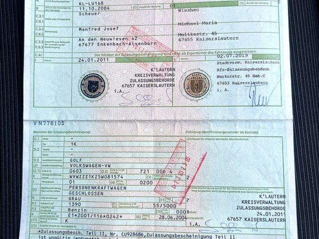 Сірий Фольксваген Гольф, об'ємом двигуна 1.4 л та пробігом 197 тис. км за 5500 $, фото 11 на Automoto.ua