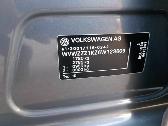 Серый Фольксваген Гольф, объемом двигателя 1.4 л и пробегом 195 тыс. км за 5450 $, фото 18 на Automoto.ua