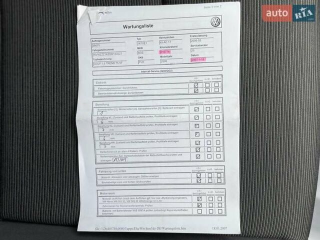 Серый Фольксваген Гольф, объемом двигателя 1.6 л и пробегом 262 тыс. км за 6950 $, фото 74 на Automoto.ua