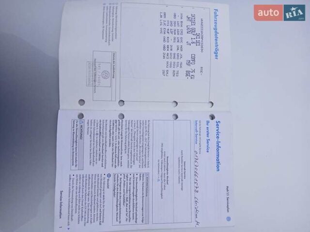 Серый Фольксваген Гольф, объемом двигателя 1.6 л и пробегом 248 тыс. км за 6750 $, фото 6 на Automoto.ua