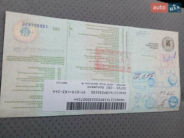 Серый Фольксваген Гольф, объемом двигателя 1.6 л и пробегом 248 тыс. км за 6750 $, фото 40 на Automoto.ua