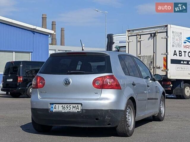 Фольксваген Гольф 2008 у Києві на Automoto.ua Сірий Фольксваген Гольф, об'ємом двигуна 1.6 л та пробігом 482 тис. км за 3300 $, фото 5 на Automoto.ua