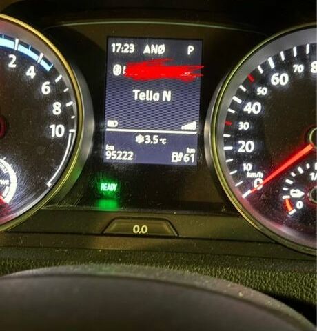 Серый Фольксваген Гольф, объемом двигателя 0 л и пробегом 95 тыс. км за 9200 $, фото 6 на Automoto.ua