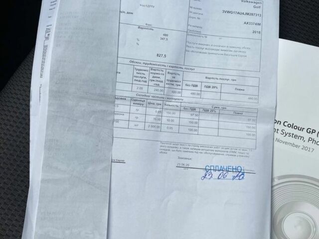 Сірий Фольксваген Гольф, об'ємом двигуна 1.8 л та пробігом 64 тис. км за 13999 $, фото 21 на Automoto.ua